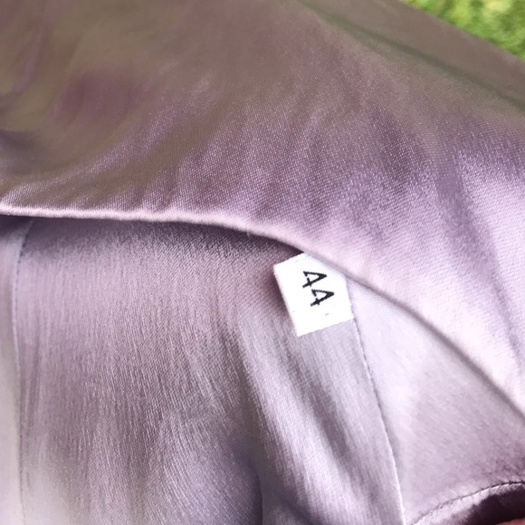 Women’s Designer 100% silk Lavender Dress - Picture 8 of 8